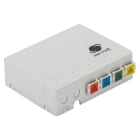 FANTON - STOA scatola servizi da interno 4p., colore bianco