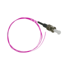 FANTON - Pigtail 2m OM4 ST, color porpora