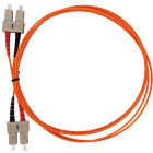 FANTON - Bifibra 2m OM2 LSZH SC-SC, colore arancione