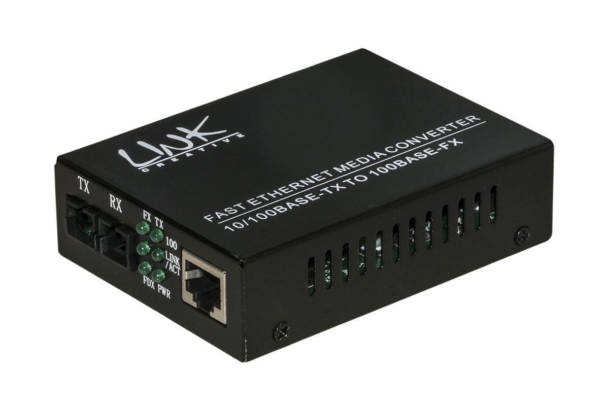 FANTON - Media converter SM 10/100 conn.SC 20km