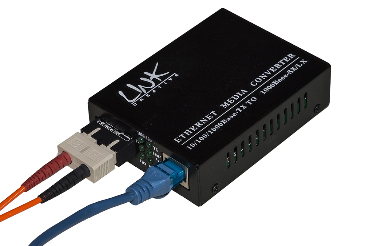 FANTON - Media converter MM 10/100/1000 conn.SC 500m