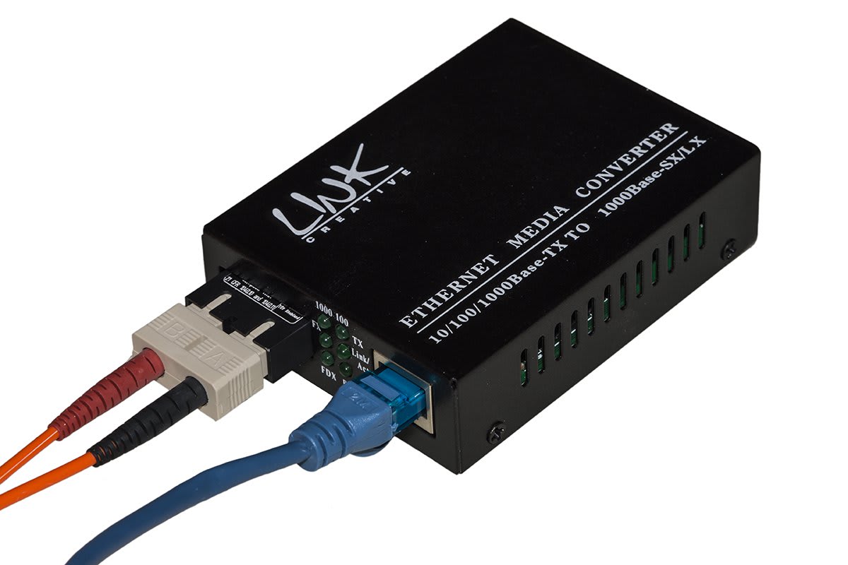 FANTON - Media converter SM 10/100/1000 conn.SC