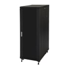 FANTON - Armadio STANDARD 600x600x1166mm 22U, porta a vetro, colore nero