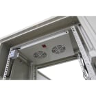 FANTON - Armadio STANDARD 600x600x1610mm 32U, porta a vetro, colore grigio