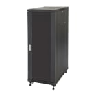 FANTON - Armadio STANDARD 600x600x1770mm 37U, porta a vetro, colore nero