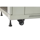 FANTON - Armadio STANDARD 600x600x2055mm 42U, porta a vetro, colore grigio