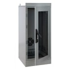 FANTON - Armadio 600x800x2100mm 42U, porta a vetro, IP55, colore grigio
