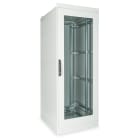 FANTON - Armadio 800x800x2100mm 42U, porta a vetro, IP55, colore grigio