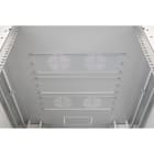FANTON - Armadio STANDARD 800x800x2055mm 42U, porta a vetro, colore grigio