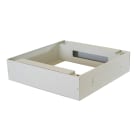 FANTON - Zoccolo per armadio pavimento l.600 p. 600mm, colore grigio