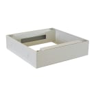 FANTON - Zoccolo per armadio pavimento l.800 p. 800mm, colore grigio
