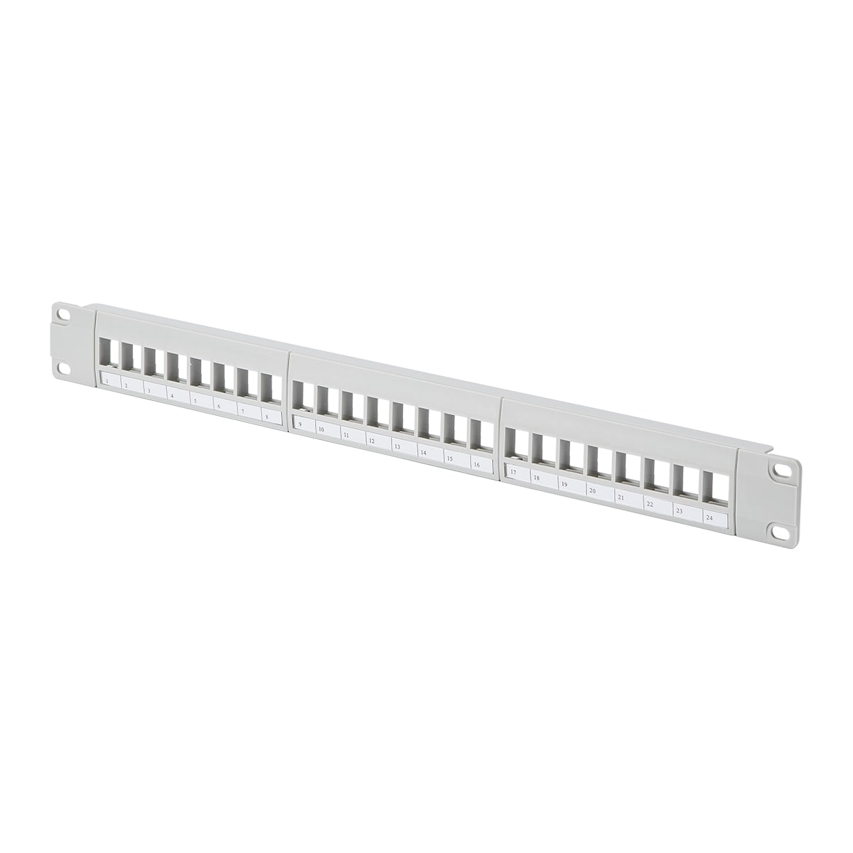 FANTON - Pannello 19" 1U FTP RJ 24p p.130mm vuoto