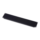 FANTON - Pannello cieco 19" 2U p.12mm, colore nero