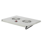 FANTON - Modulo 2 ventole per armadio 600mm, colore grigio