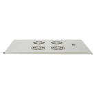 FANTON - Modulo 4 ventole con termostato per armadio 800/1000mm, colore grigio