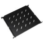 FANTON - Ripiano estraibile 19" 1U p.350, colore nero