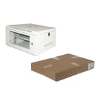 FANTON - Quadro SMONTATO 540x400x370mm 6U, porta a vetro, colore grigio