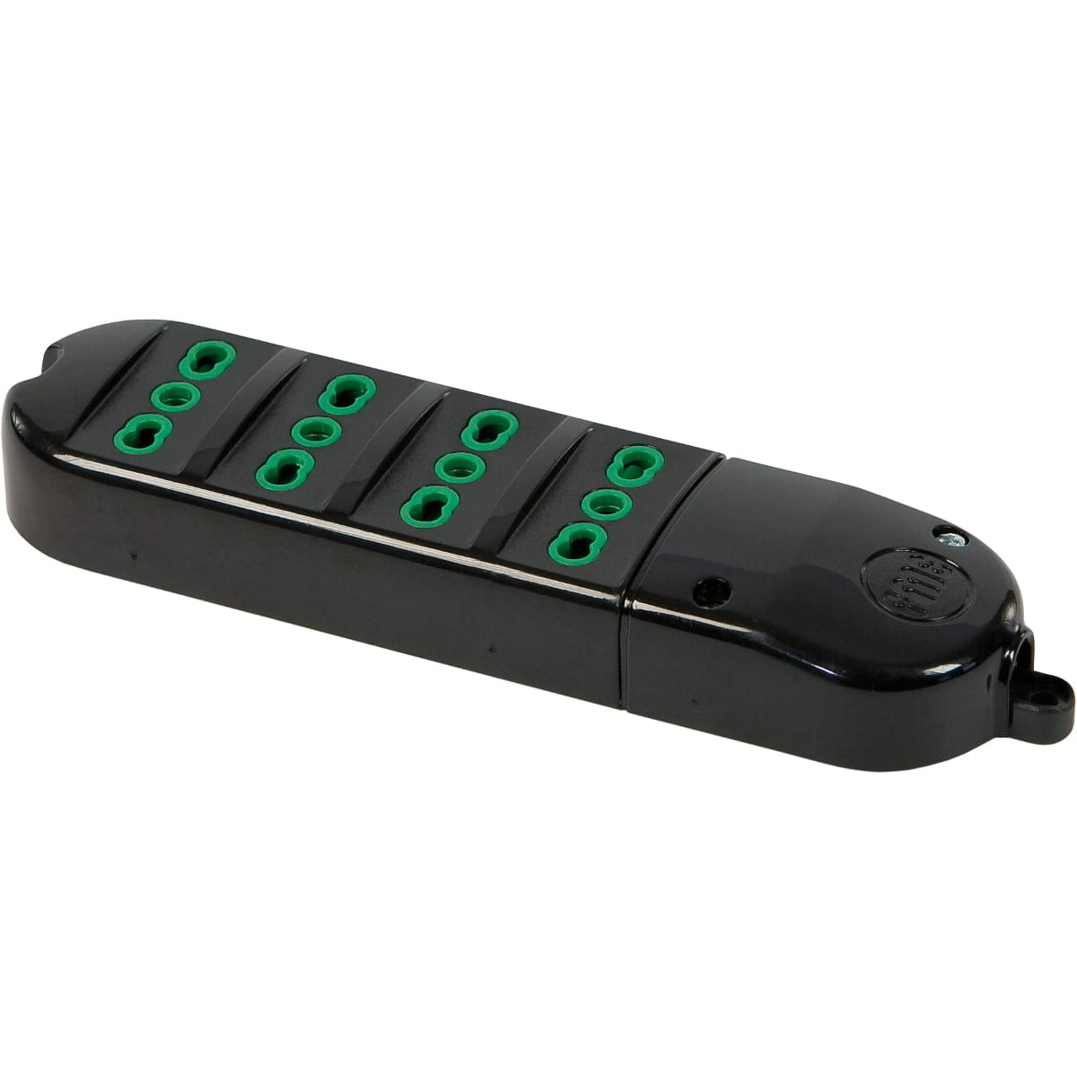 FANTON - Multipresa senza cavo 4P17/11, colore nero