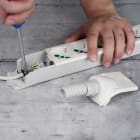 FANTON - Multipresa senza cavo 6P40 racc.scatola, colore bianco