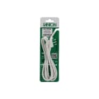 FANTON - Multipresa 1,5m 3G0,75 S11 2P40+4P17/11, con interr.di sovraccarico, colore bianco