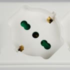 FANTON - Multipresa 1,5m 3G1 S17 4+4P40, con interruttore, colore bianco