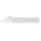 FANTON - Multipresa 1,5m 3G1 S31 4+4P40, con interruttore, colore bianco