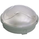 FANTON - Plafoniera MIDI tonda 60W E27 IP65, colore grigio