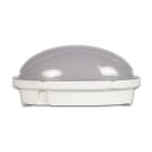 FANTON - Plafoniera MAXI ovale 100W E27 IP65, colore bianco