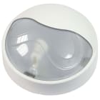 FANTON - Plafoniera MAXI tonda 100W E27 IP65 con palpebra, colore bianco