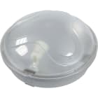 FANTON - Plafoniera MAXI tonda 100W E27 IP65, colore grigio