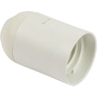 FANTON - Portalampada E27 liscia, colore bianco