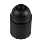 FANTON - Portalampada E27 liscia, colore nero
