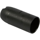 FANTON - Portalampada E14 liscia, colore nero