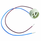 FANTON - Portalampada GZ10/GU10 uscita cavi posteriore, colore bianco