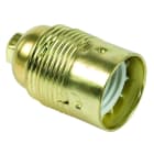 FANTON - Portalampada E27 liscia, colore oro