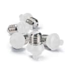 FANTON - Luminaria prolungabile 10m H05RN-F con 10 portalampade E27, colore bianco