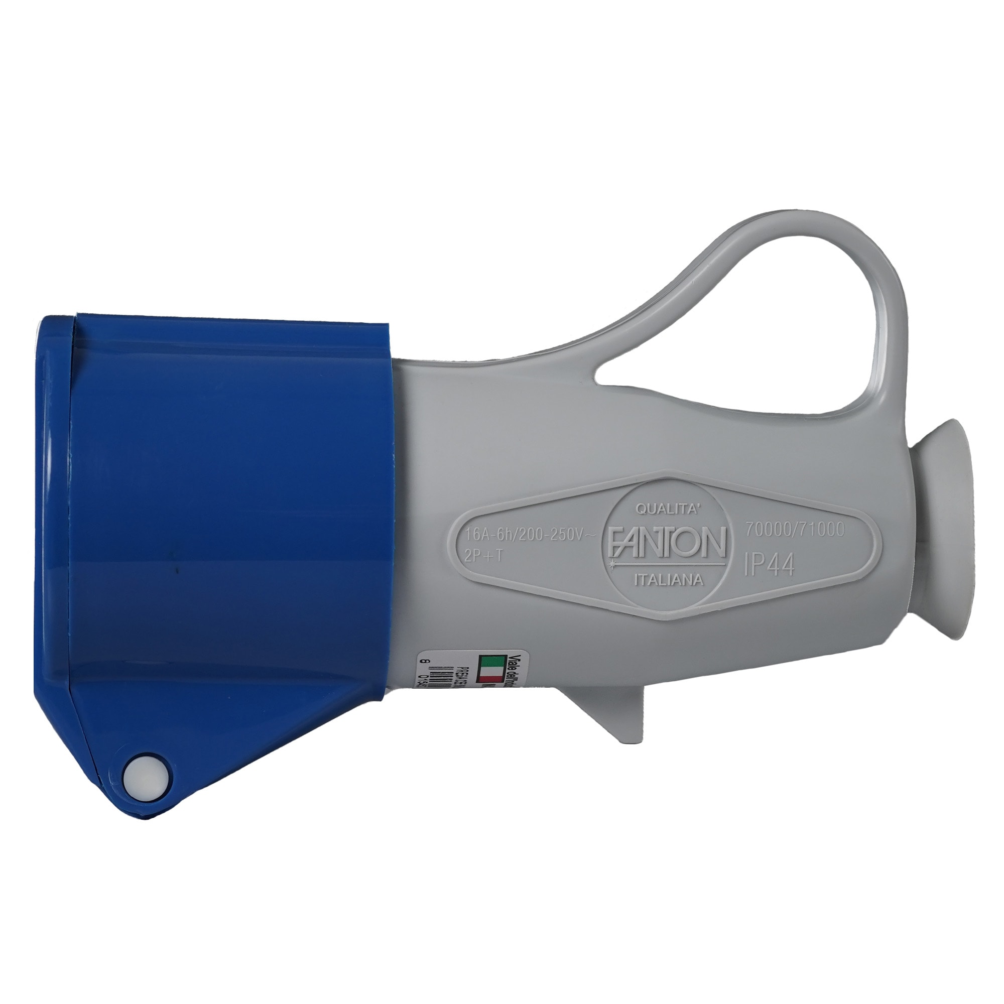 FANTON - Presa mobile 2P+T 16A 230V 6h, IP44 a vite