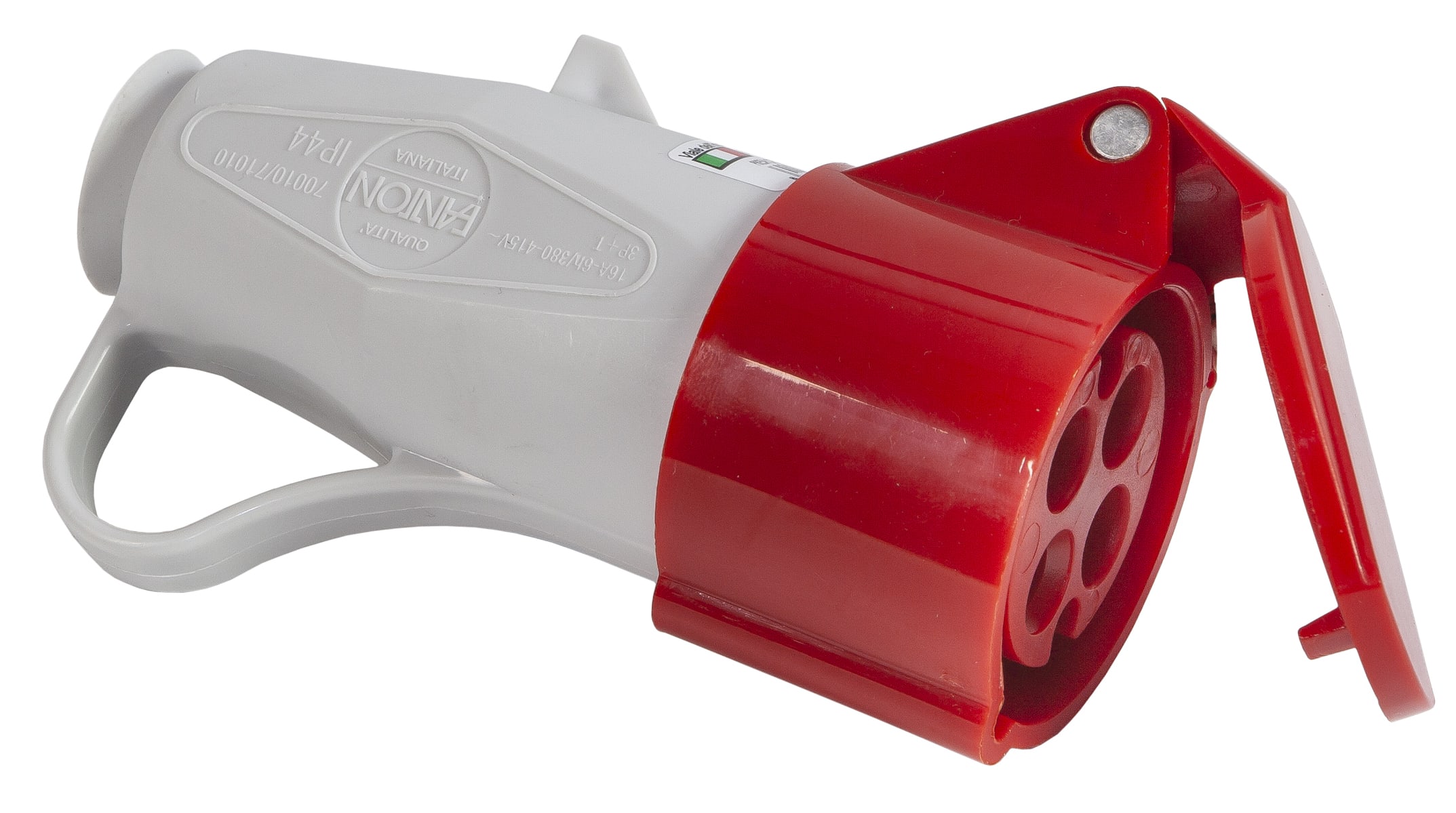 FANTON - Presa mobile 3P+N+T 16A 400V 6h, IP44 a vite