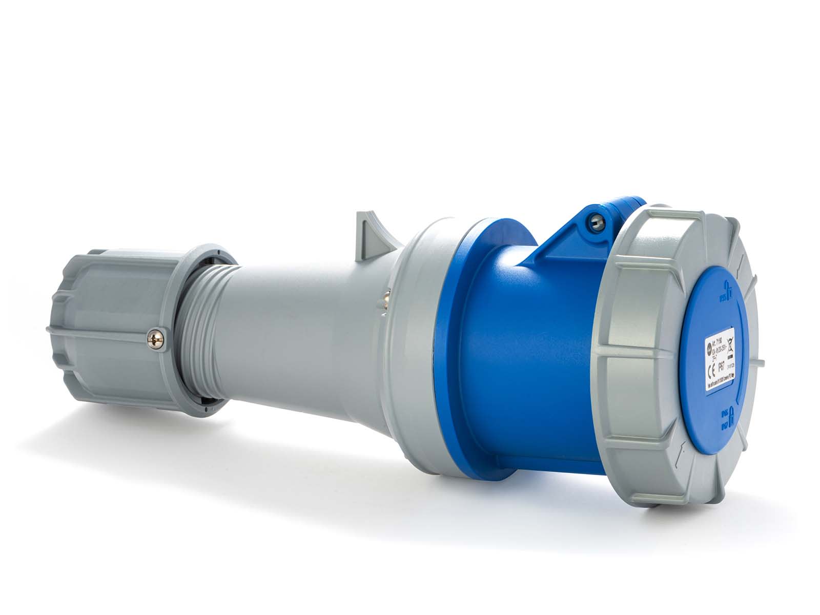 FANTON - Presa mobile 2P+T 63A 230V 6h, IP67 con contatto pilota