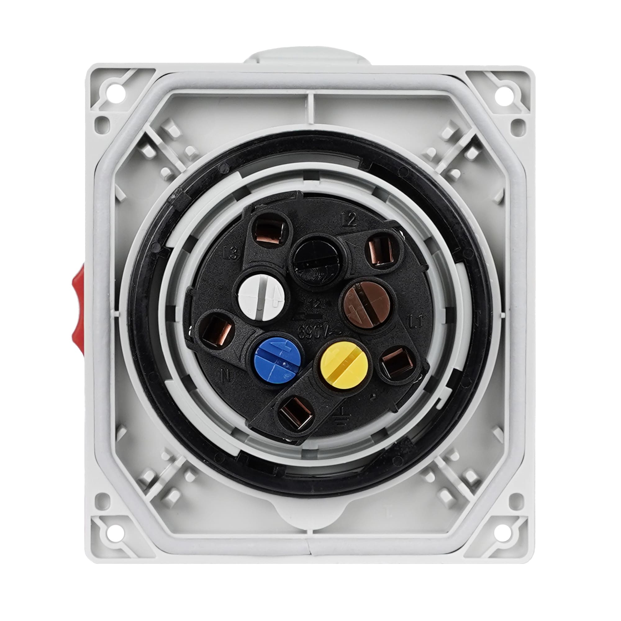 FANTON - Presa da incasso 3P+N+T 16A 400V 6h, IP44