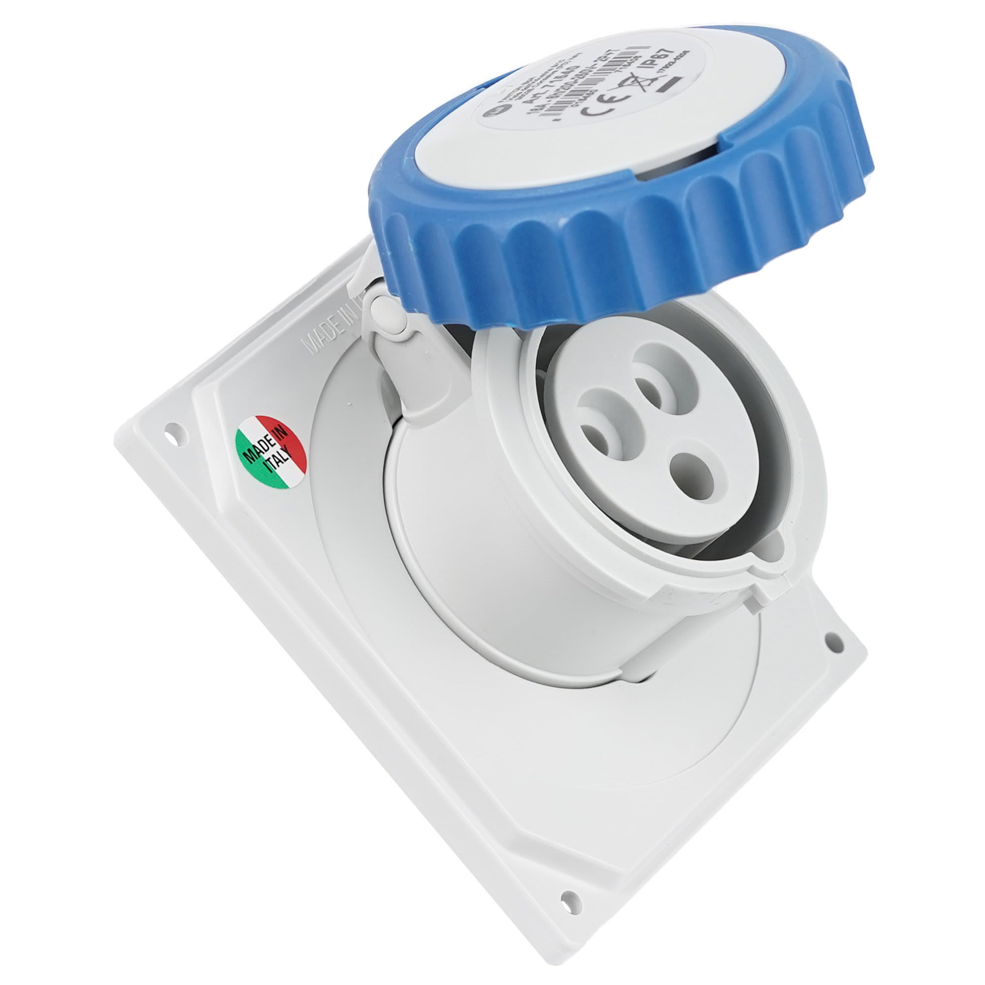 FANTON - Presa da incasso 2P+T 16A 230V 6h, IP67