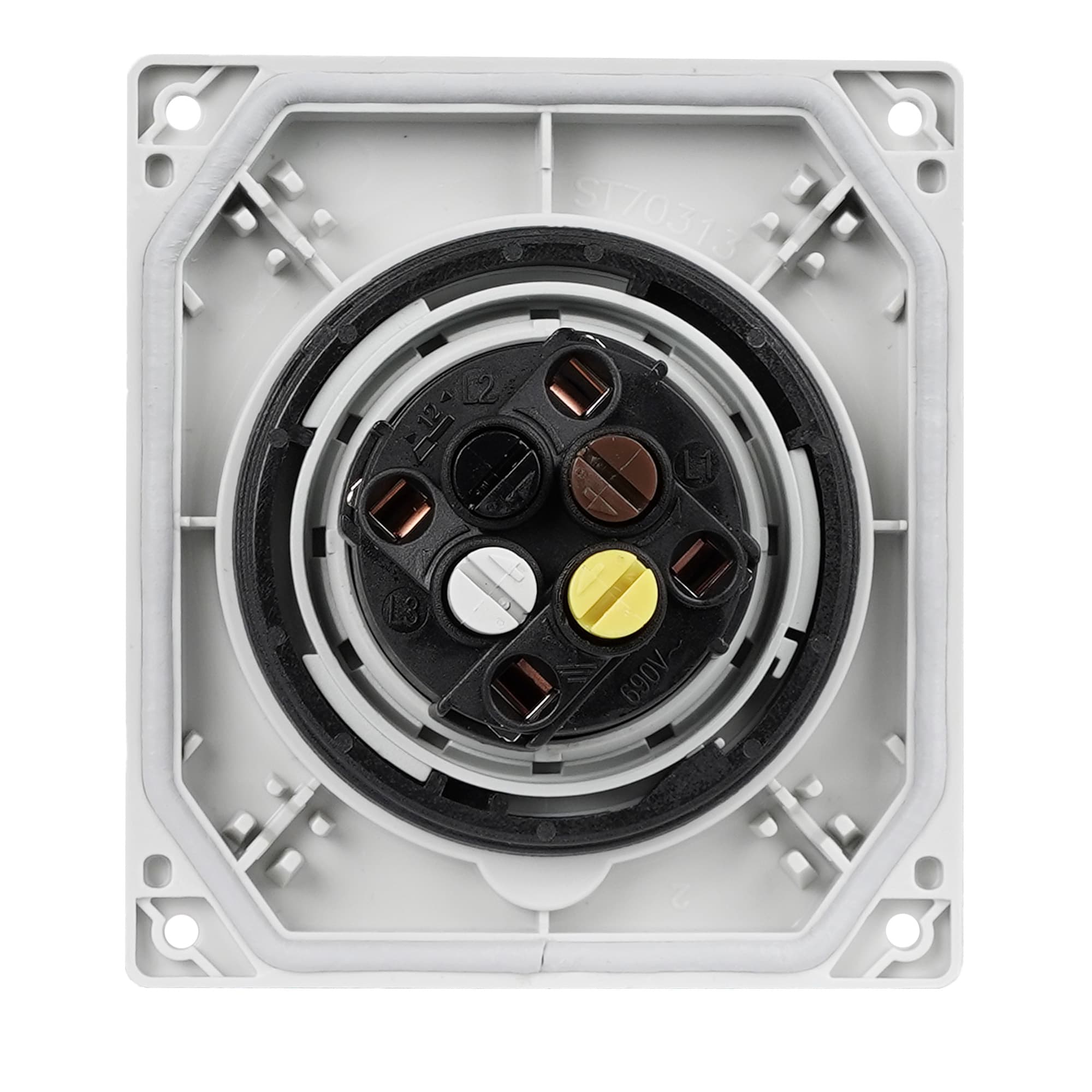 FANTON - Presa da incasso 3P+T 16A 400V 6h, IP67