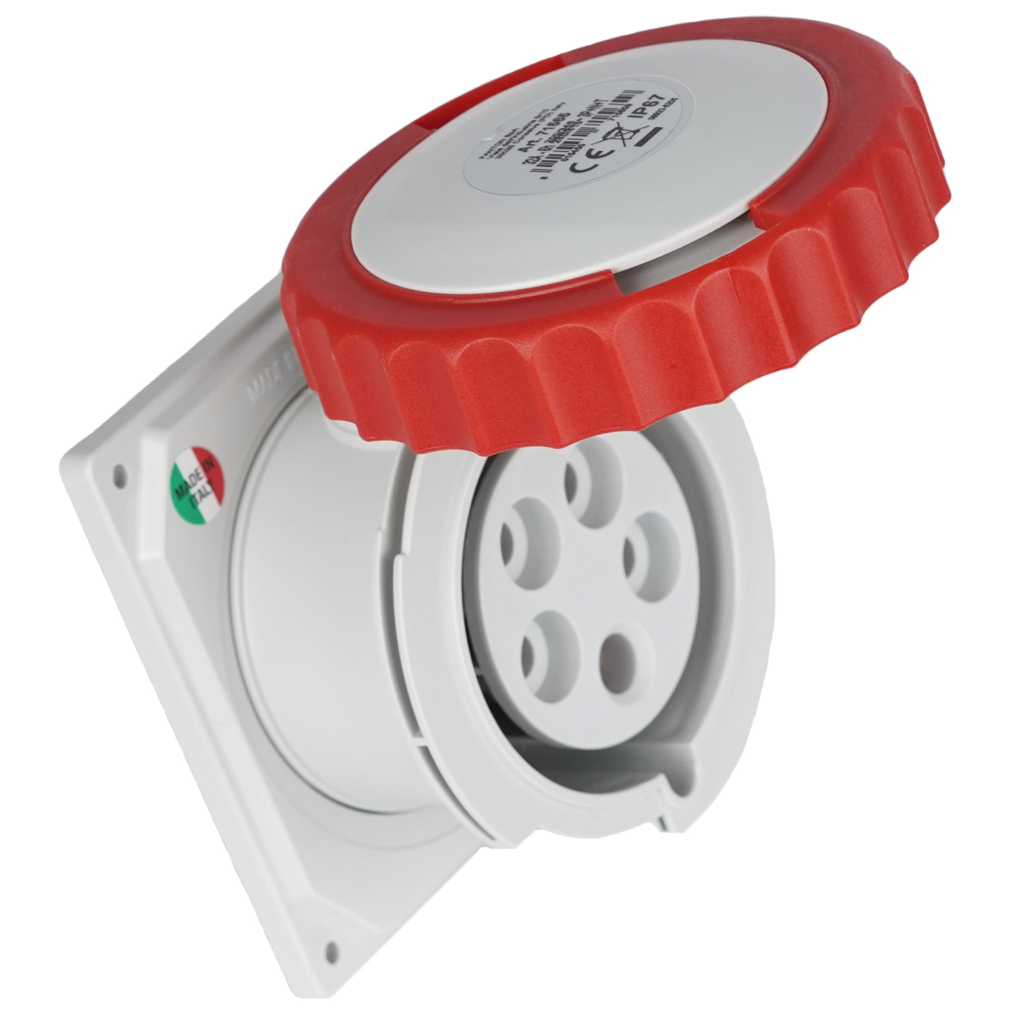 FANTON - Presa da incasso 3P+N+T 32A 400V 6h, IP67