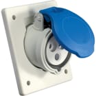 FANTON - Presa da incasso inclinata 2P+T 32A 230V 6h, IP44