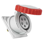 FANTON - Presa da incasso inclinata 3P+N+T 16A 400V 6h, IP67