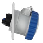 FANTON - Presa da incasso inclinata 2P+T 16A 230V 6h, IP67
