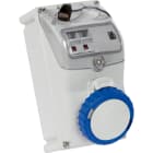 FANTON - Presa da parete interbloccata 2P+T 16A 230V 6h, IP67, con portafusibili