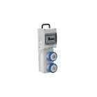 FANTON - Quadro KEY BOX 1 ASC IP65 2 prese 2P+T 16A, 2 protezioni, con cavo 1,5m, 3kW