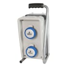 FANTON - Quadro EOLO ASC IP65 3 prese CEE, 2 protezioni, con cavo 4m e supporto, 3kW