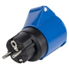 FANTON - Adattatore da S31 a 1 presa CEE 230V, colore nero